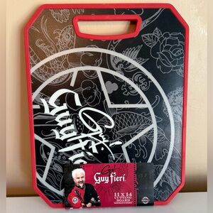 Guy Fieri 11 X 14 Dual Sided Cutting Board NEW